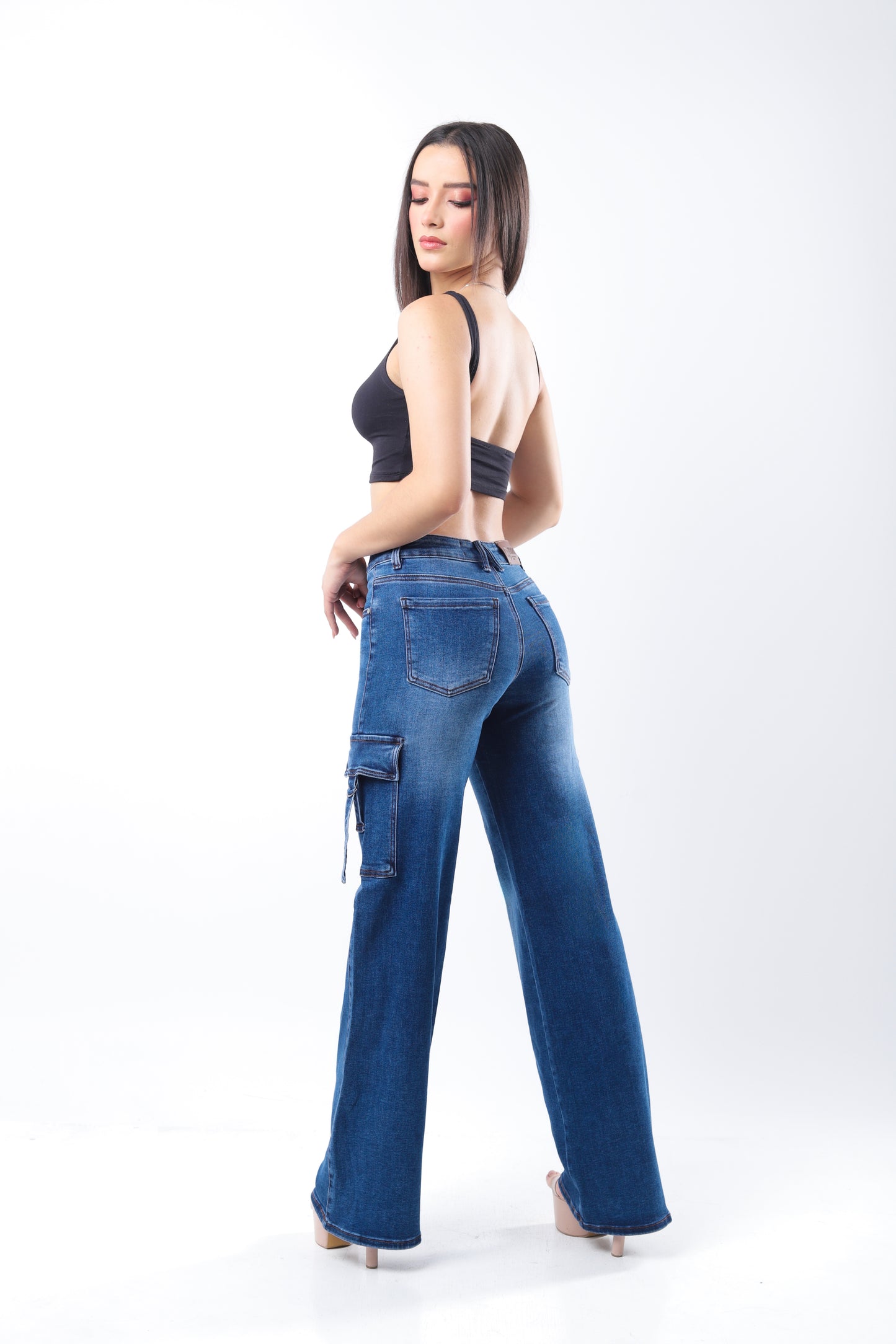 Pantalón Wide Leg Cargo Modelo 3950 Kyrath