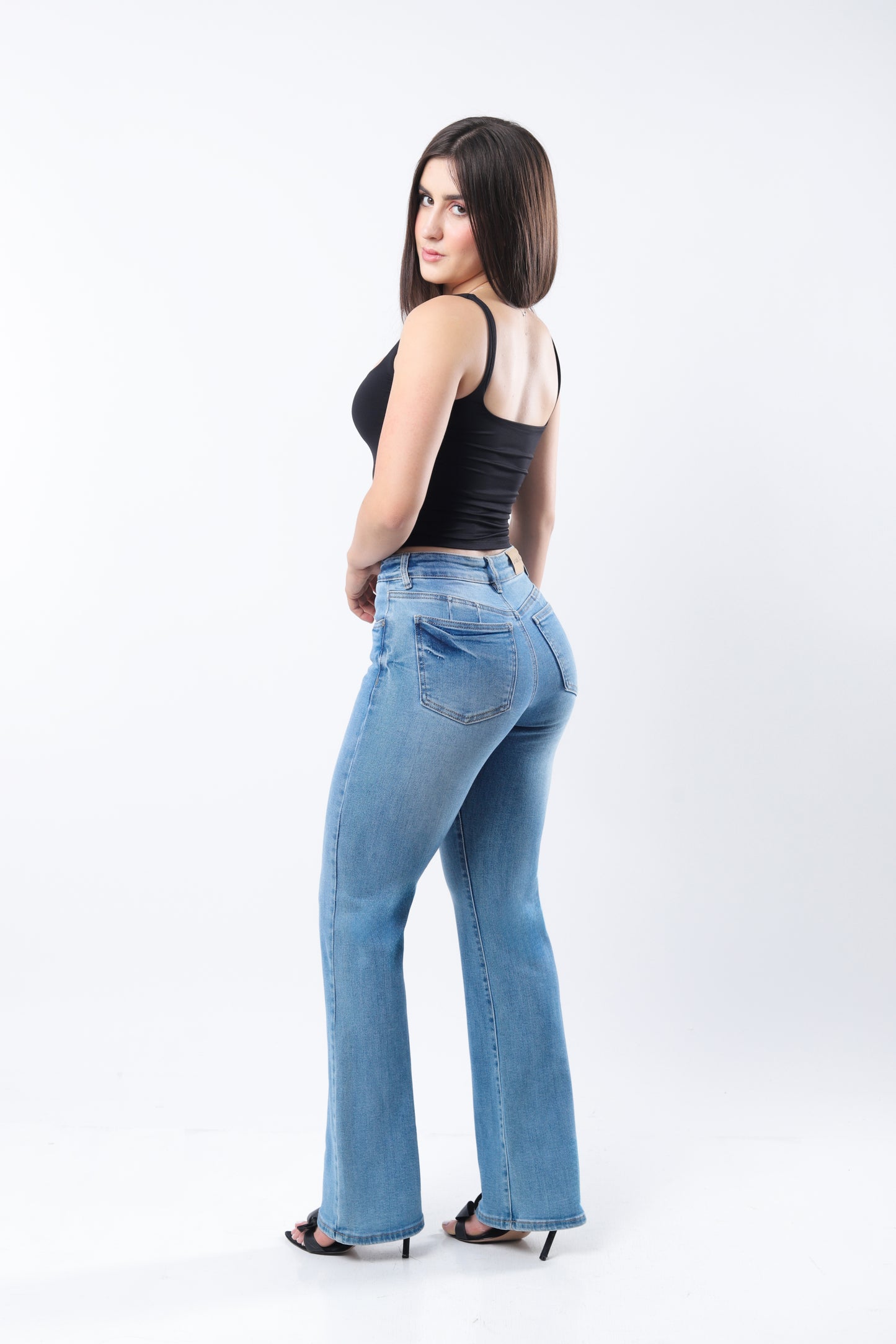 Pantalón Boot Cut Modelo 1605 DeobleFF