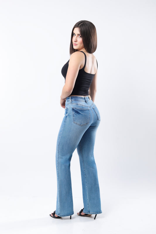 Pantalón Boot Cut Modelo 1605 DeobleFF