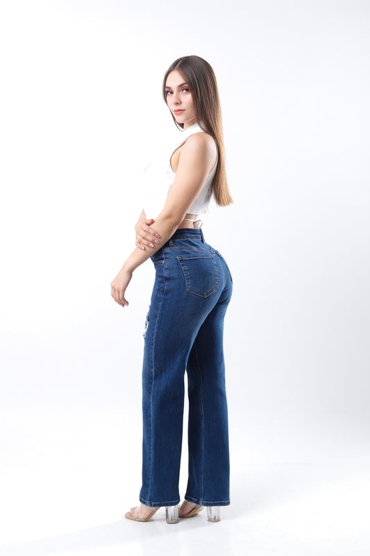 Pantalón Recto Modelo 1777 DeobleFF